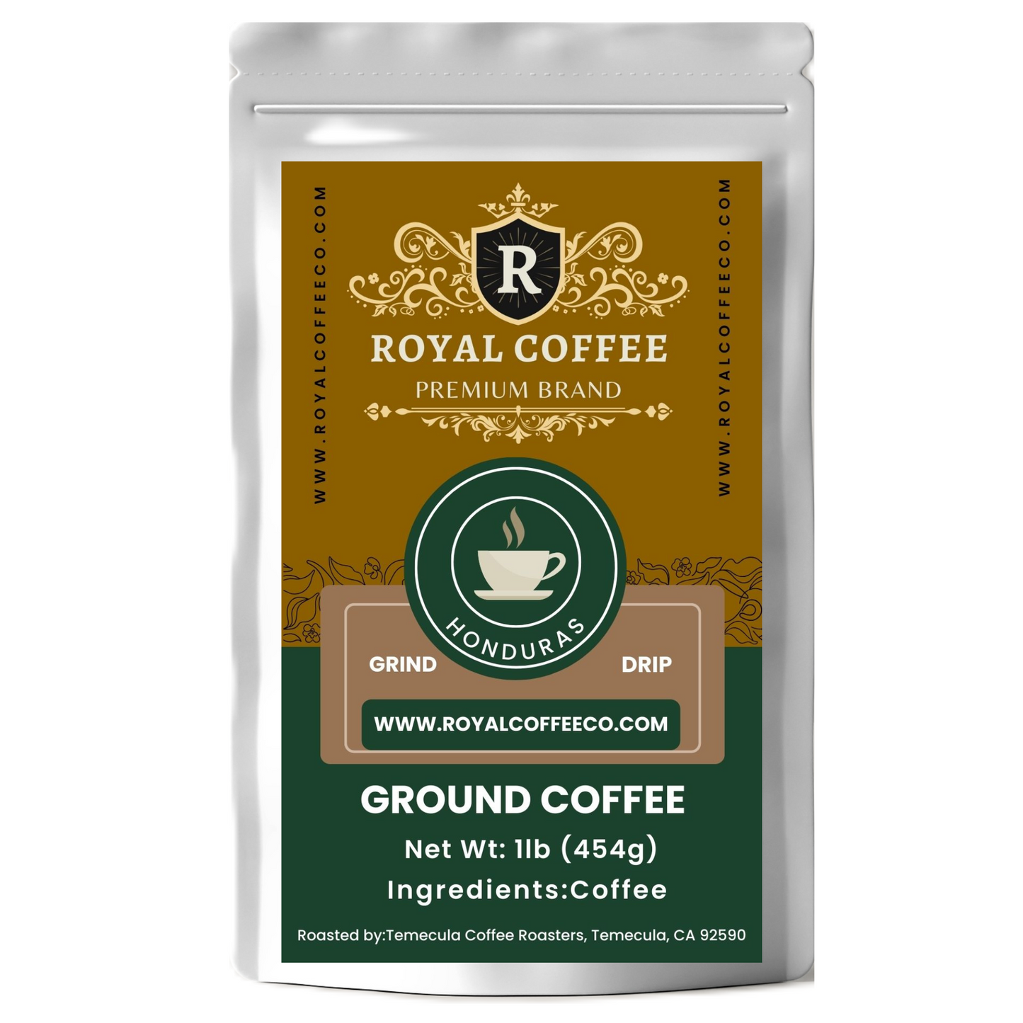 Royal Honduras Freshly Roasted Single Origin Coffee, (Honduras) (Drip)