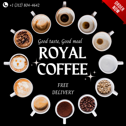 Royal Bali Blue Coffee Single Use Pod, (12 Count) (CUPS)