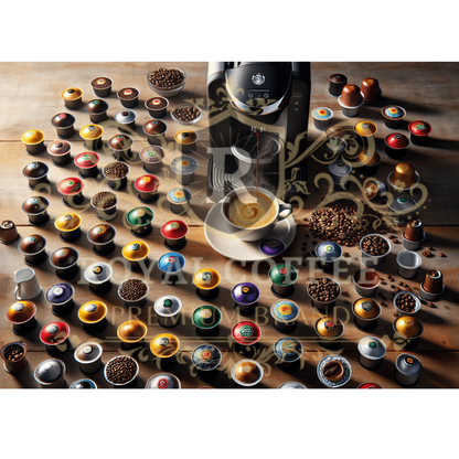Royal Bali Blue Coffee Single Use Pod, (12 Count) (CUPS)