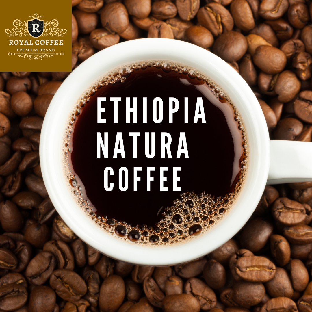 Royal Ethiopia Natural Single Origin Freshly Roasted Coffee, (Ethiopia Natural) (Drip)