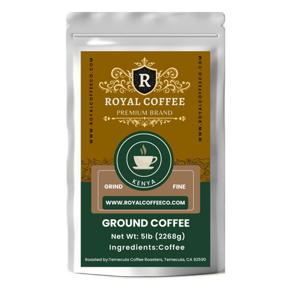 Royal Kenya Freshly Roasted Single Origin Coffee, (Kenya) (Expresso)