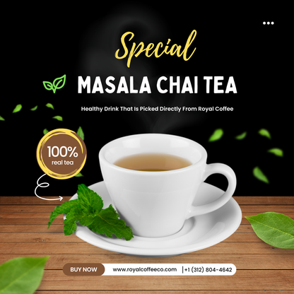 ROYAL Bold and Spicy Indian Masala Chai Tea,