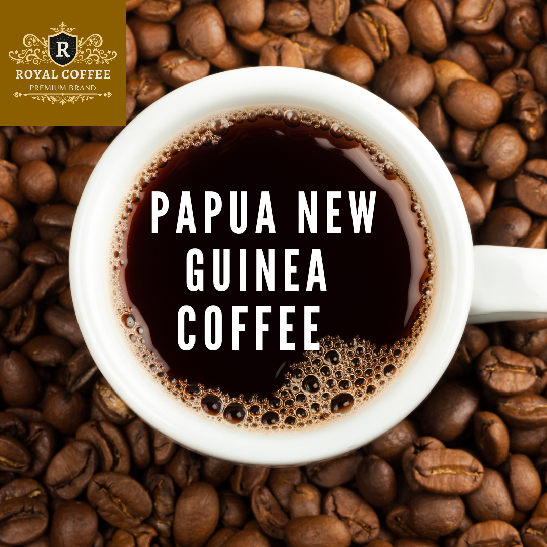 Royal Papua New Guinea Freshly Roasted Single Origin Coffee, (Papua New Guinea) (Coarse)