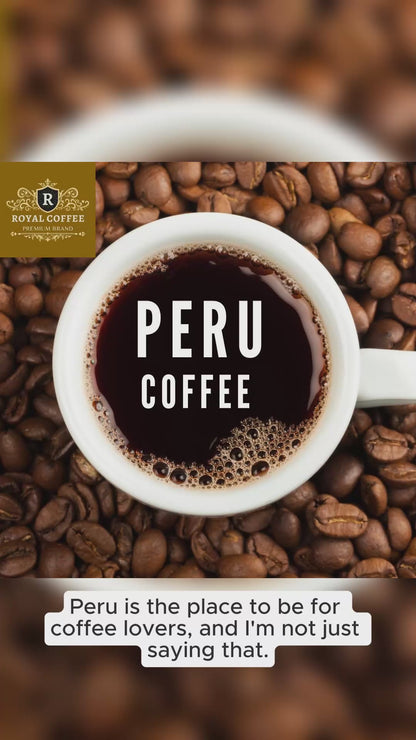 Royal Peru Freshly Roasted Single Origin Coffee, (Peru) (Drip)