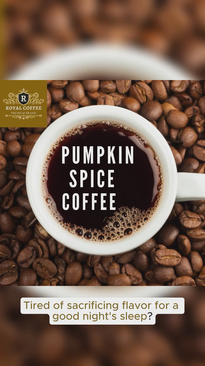 Royal Pumpkin Spice Freshly Roasted Flavored Coffee, (Pumpkin Spice) (Coarse)