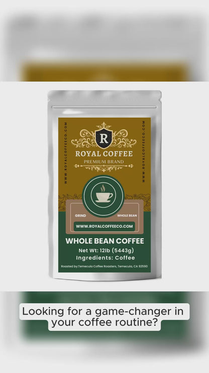 Royal Sweet Espresso/Blonde Freshly Roasted Flavored Coffee, (Sweet Espresso/Blonde) (Expresso)