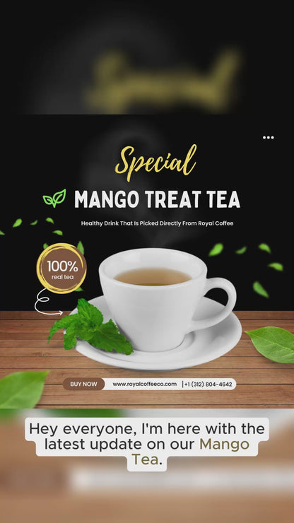 ROYAL Mango Treat Hot and Incredible Iced Tea,